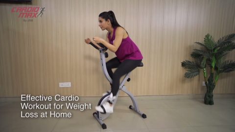 Cardio Max JSB HF146 Foldable Exercise Cycle India